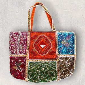 FSP | Vintage Women’s Beaded Shoulder bag Tote